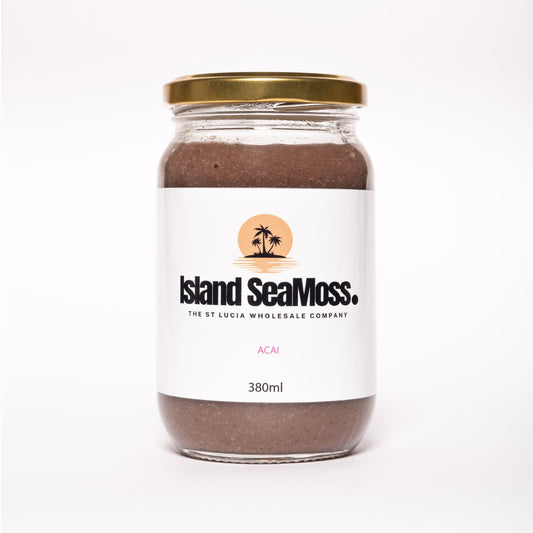 Acai Seamoss Gel - 370ml - Island Sea Moss