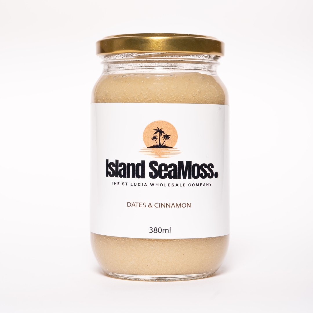 Dates & Cinnamon Seamoss Gel - 370ml - Island Sea Moss