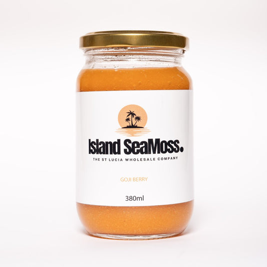 Goji Berry Seamoss Gel - 370ml - Island Sea Moss